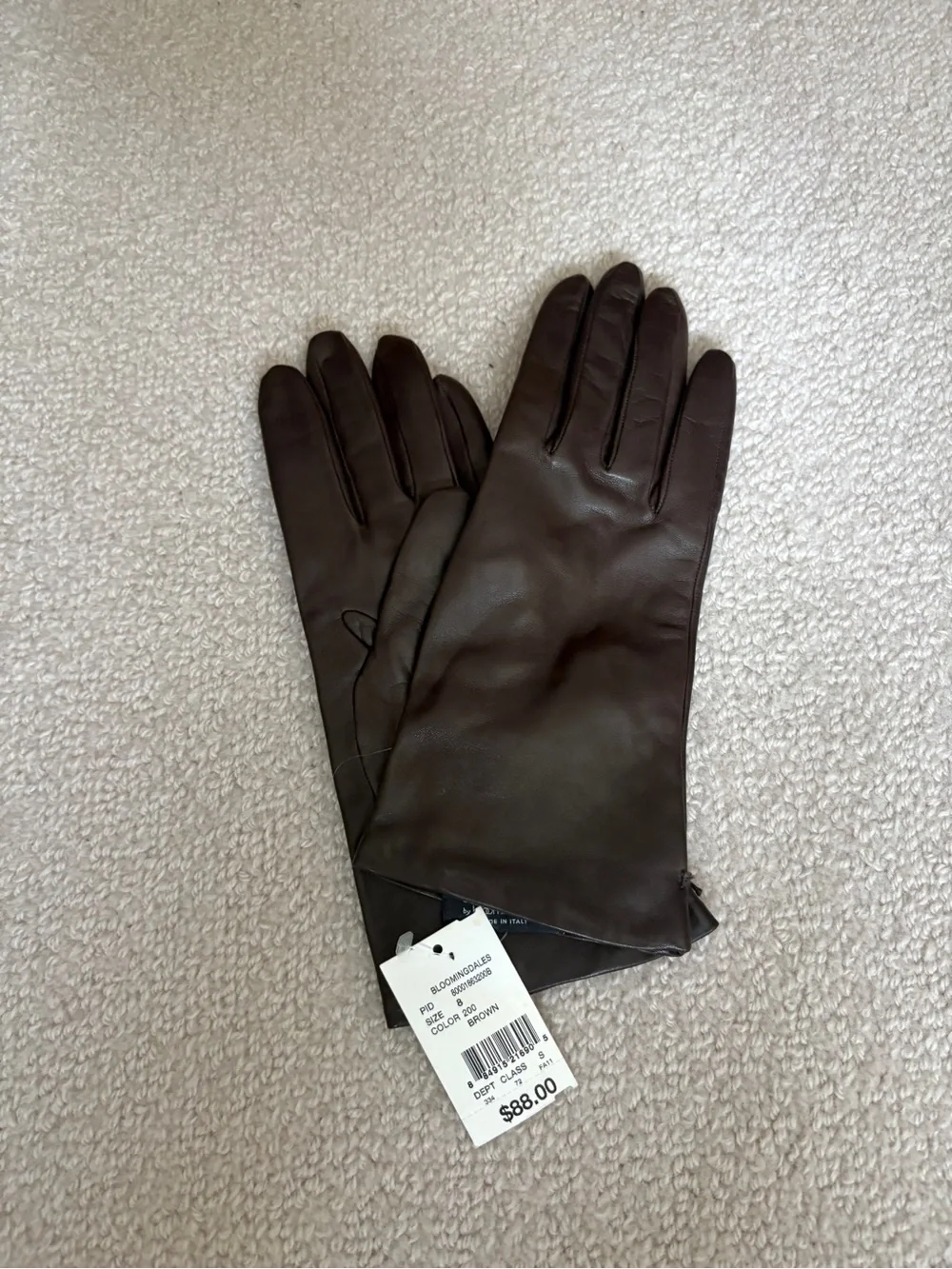 Bloomingdales sleek leather